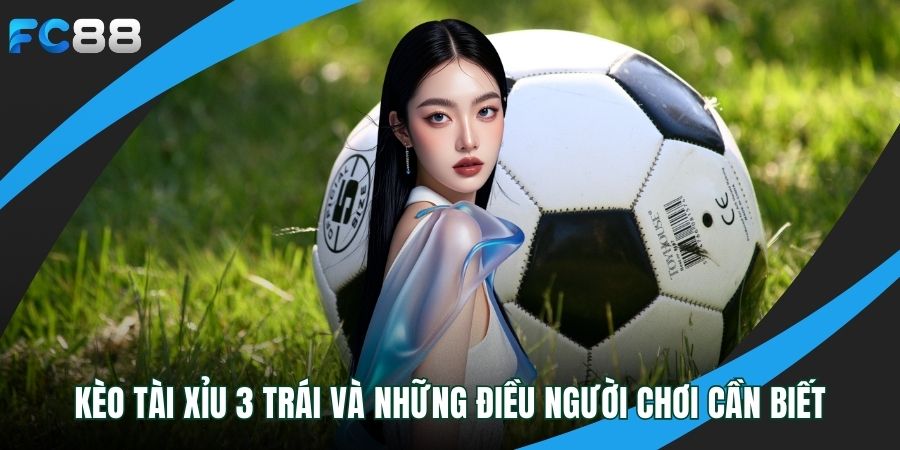 Kèo Tài Xỉu 3 Trái Và Những Điều Người Chơi Cần Biết kèo tài xỉu 3 trái